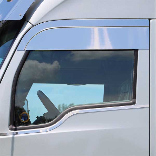 Kenworth W990, T680, T880 8" Top of Door Trim - Passenger Side Mirror Cutout