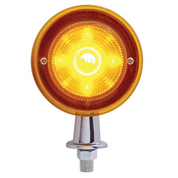 3-1/8" Amber 13 LED Honda Light, 1-1/8" Arm