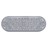Red 19 LED Reflector Oval Stop, Turn & Tail Light