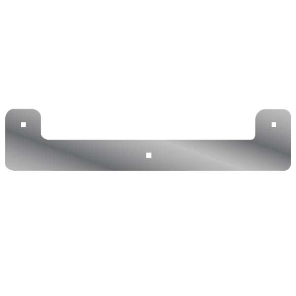 SS 14" U-Shaped Front Mud Flap Weights (PR)