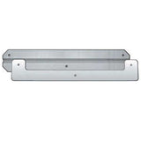 SS U-Shaped Mud Flap Weights with Back Plates (PR)