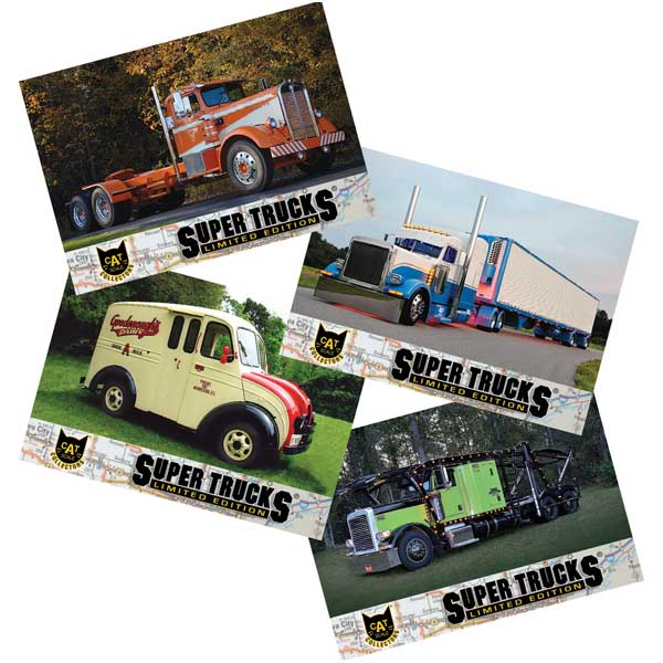 Series 15 CAT Scale Super Trucks Card Set