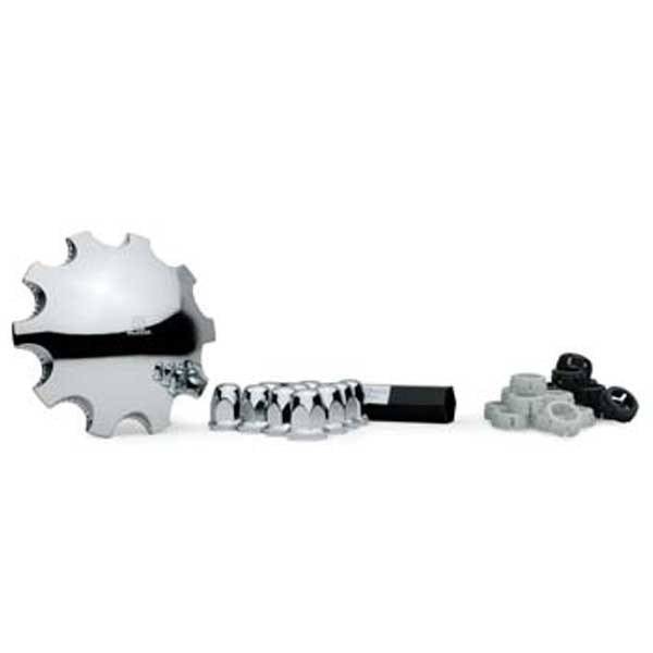 Alcoa Front Wheel Axle Cover Kit 1-1/2" Stud-Pilot 10 Lug