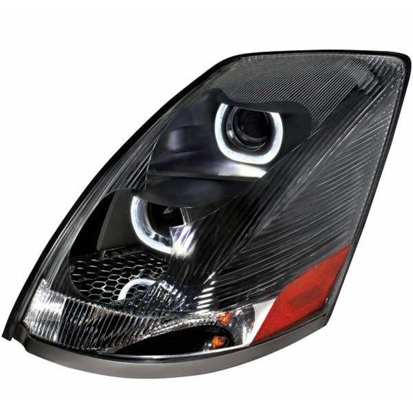 Volvo VN Blackout Projection Headlights with LED