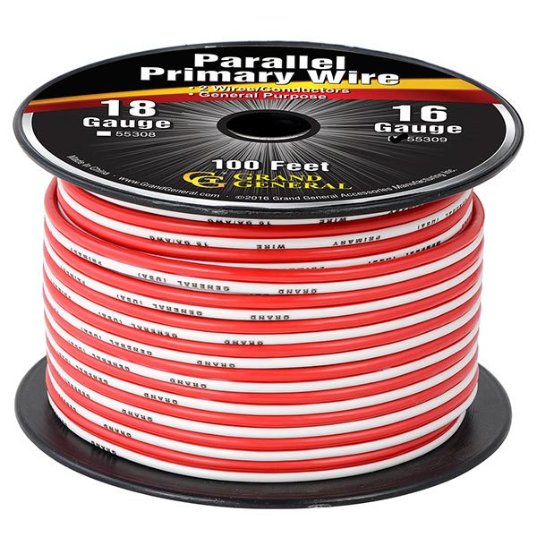 100ft 16-Gauge Parallel Copper Wire Spool