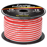 100ft 16-Gauge Parallel Copper Wire Spool