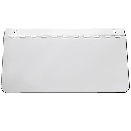 Hinged permit panel 5" x 24" stainless steel