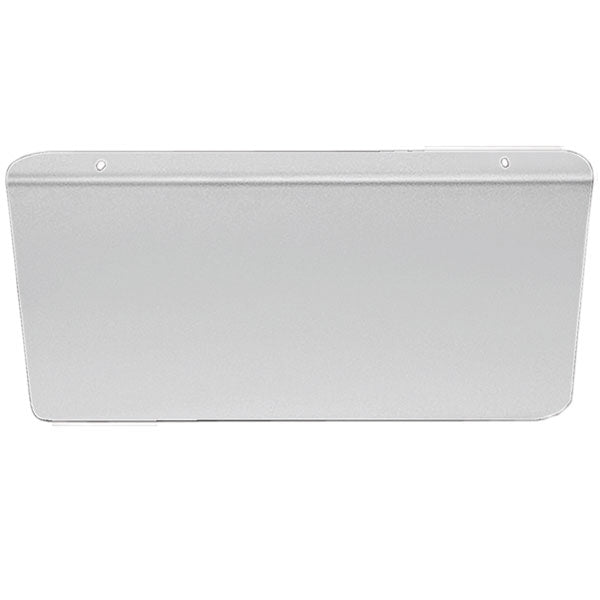 Solid Mount Permit Panel 5" x 12" Stainless Steel