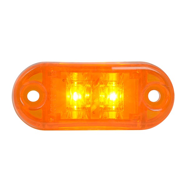 2-1/2" 2 LED Oval Marker Light