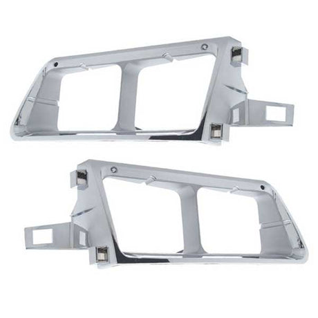 Freightliner FLD chrome headlight bezel for semi trucks