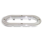 Chrome Plastic Oval Flange Mount Rim