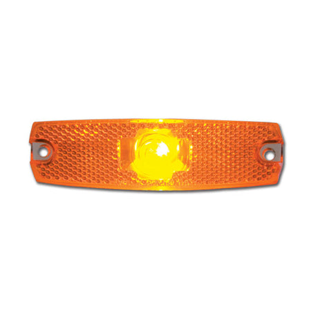 Amber lens for Peterbilt style marker light for semi trucks