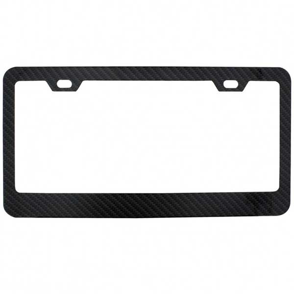 Carbon Fiber License Plate Frame