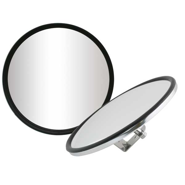 5" Chrome Convex Mirror Center Mount
