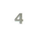 1" Stainless Steel Numbers - Tape Mount