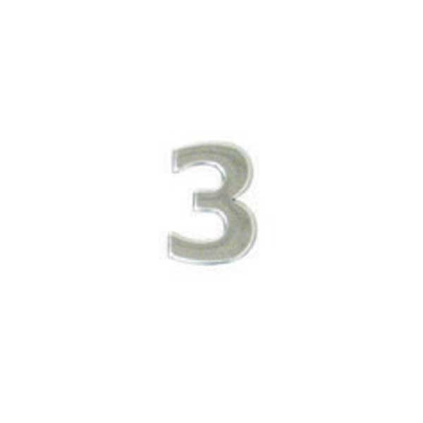 1" Stainless Steel Numbers - Tape Mount
