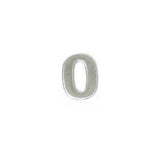 1" Stainless Steel Numbers - Tape Mount