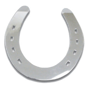 Chrome Horseshoe Cut Out Tape Mount