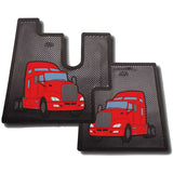 Kenworth T600, T660, T800, W900 Rubber Floor Mats