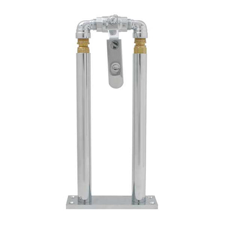Chrome air valve lever with 11" stand