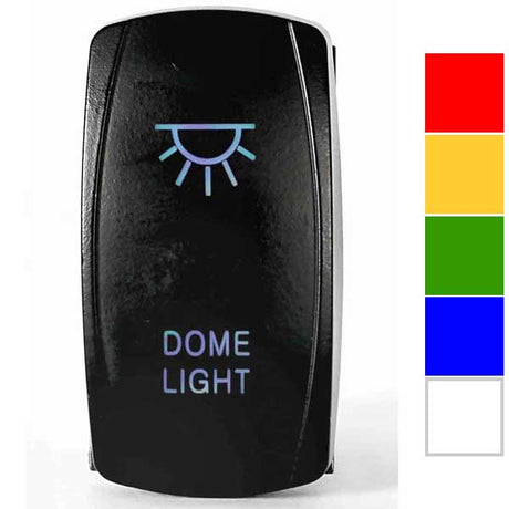 Dome light LED rocker switch