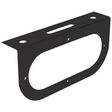 Black Single Oval Light Bracket