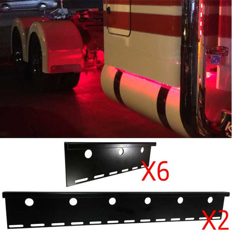 Universal underbody glow kit for 48" sleeper
