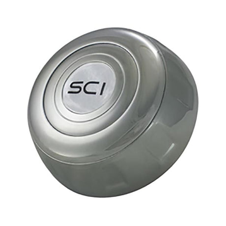 Chrome bezel for steering wheel