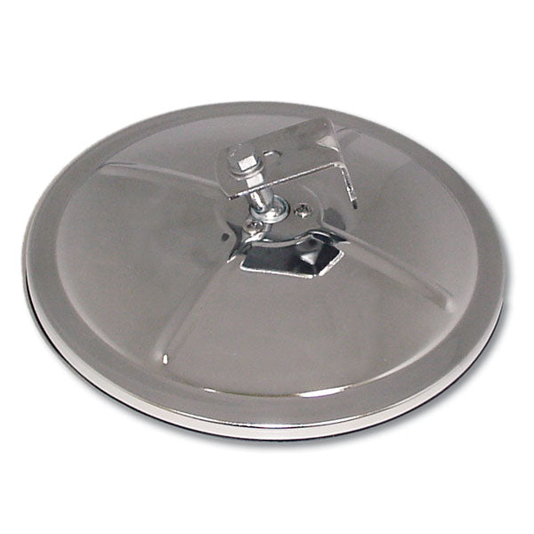 8" Chrome Convex Mirror Center Mount