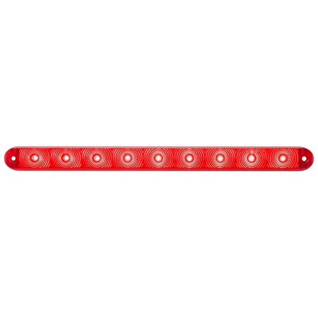 12" Red 9 LED thinline stop/turn/tail light