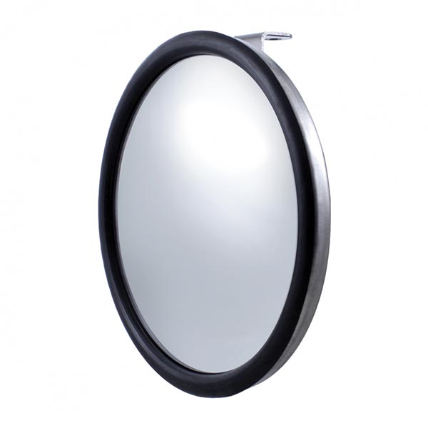 8-1/2" Convex Mirror with Offset Stud