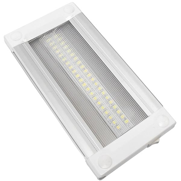 Clear Grooved Rectangle Interior Light