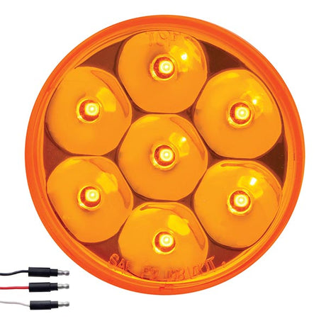 2-Inch 7 LED dual function pearl light, close-up