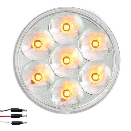 Close-up of 2-Inch 7 LED dual function pearl light