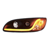 Peterbilt 382, 384, 386, 387 Black Projection Headlight