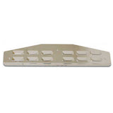 Chrome Louvered Mud Flap Weight 24" x 5" (EA)