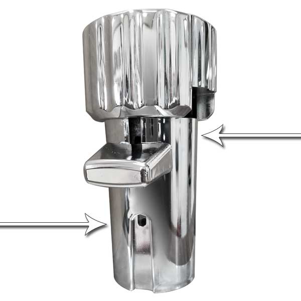 Chrome Gearshift Base Cover