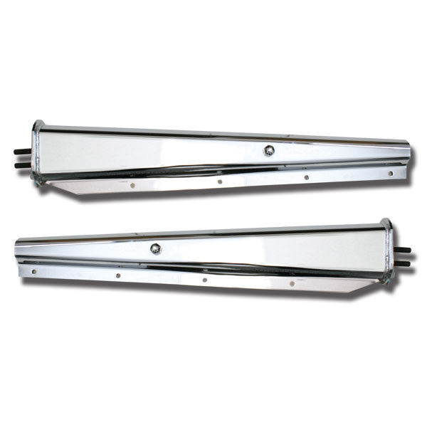 SS Spring-Loaded Mud Flap Hangers 2.5" Spacing