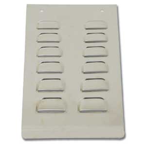 12" x 16" SS Louvered Anti-Sail Plate (EA)