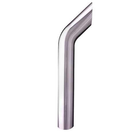 8"D X 108"L bullhorn one-piece chrome stack