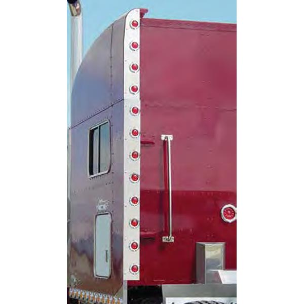 PB 70" Sleeper Extension with 2" Round Flat Lights