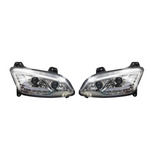 Peterbilt 579/587 2022+ LED Headlight with Halo and Sequential Turn Signal