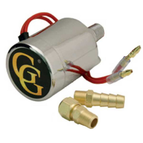 Heavy duty electric solenoid for train horns