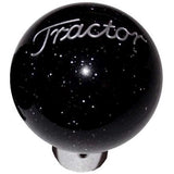Engraved Black Glitter Tractor & Trailer Air Valve Knobs