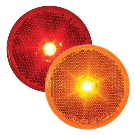 2-1/2" Single LED light with reflector