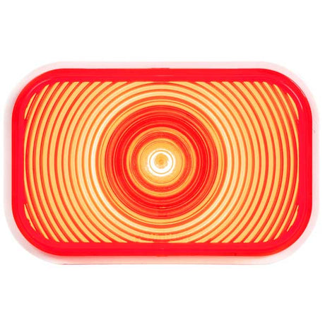 5" 1 LED rectangular light, close-up