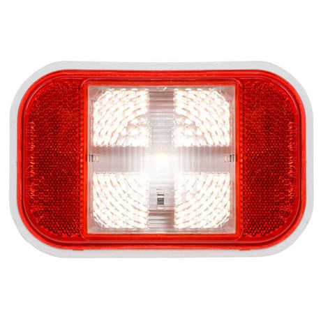 5" 1 LED rectangular back up light with reflector