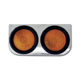 Stainless Steel L Bracket for Two 4" Tail Lights