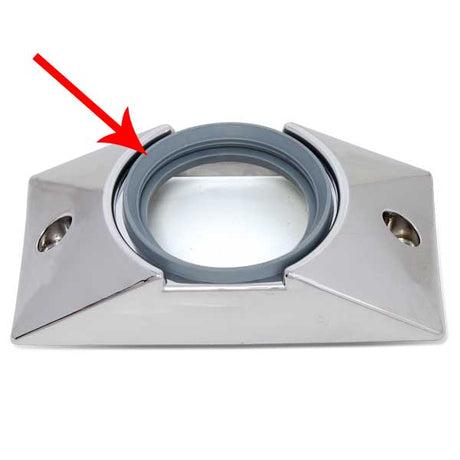 Grommet for 2" chrome plastic mount