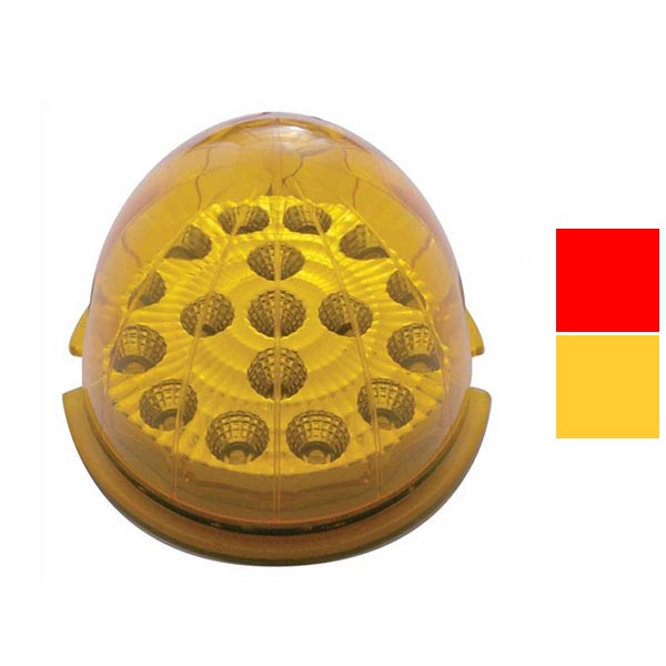 17 LED Round Reflector Cab Light